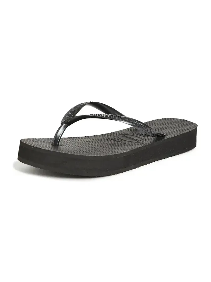 Slim Flatform Flip Flops