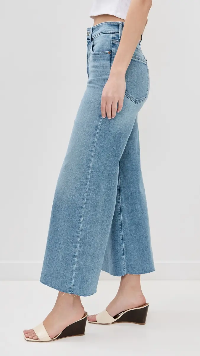 Madewell Flared Wide Leg Jeans Corley Wash | Thumbnail 4