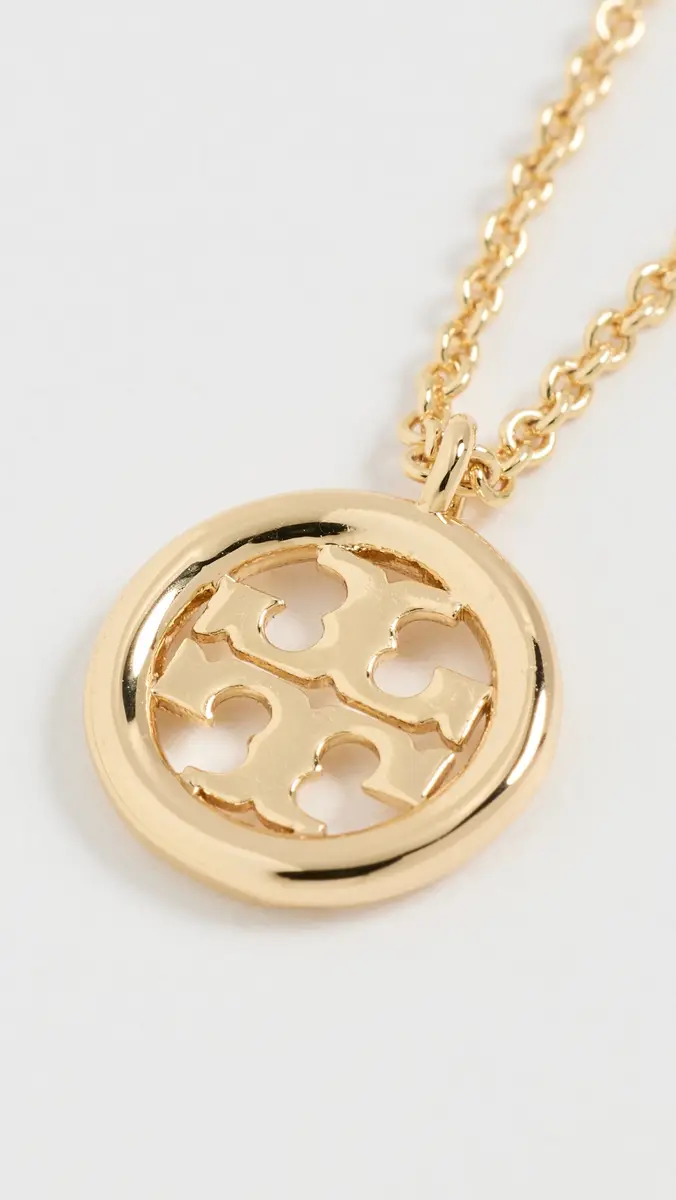 Tory Burch Icon Circle Pendant Necklace | Thumbnail 5 Tory Burch Icon Circle Pendant Necklace | Thumbnail 5