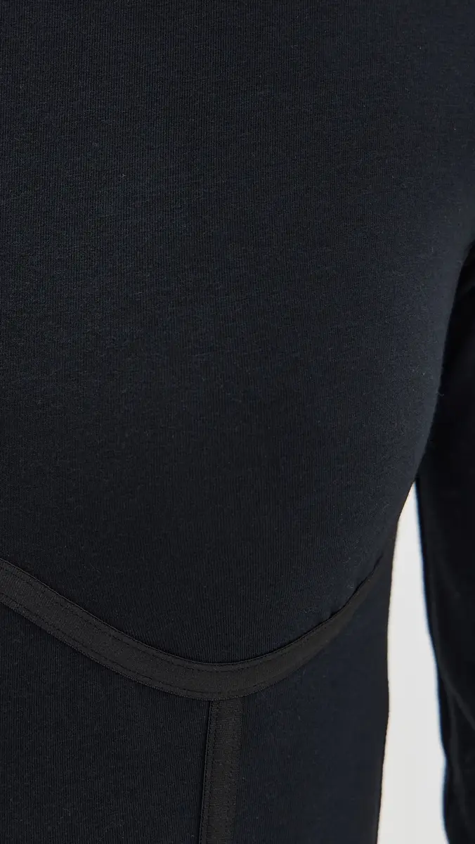 Fleur du Mal Long Sleeve T-Shirt Thong Bodysuit | Thumbnail 6