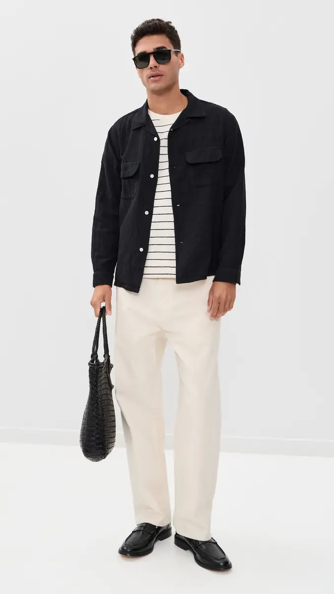 Knickerbocker Penny Loom Shirt Black Black | Thumbnail 5 Knickerbocker Penny Loom Shirt Black Black | Thumbnail 5