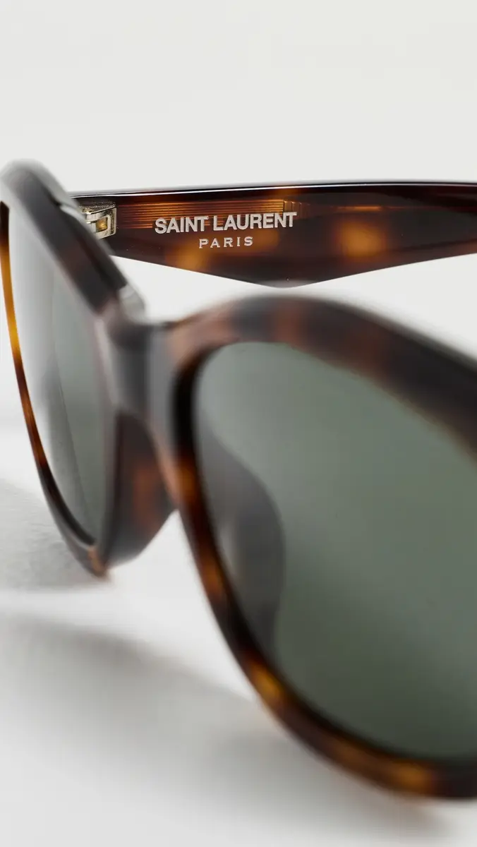 Saint Laurent SL M172 Round Tortoise Sunglasses | Thumbnail 5 Saint Laurent SL M172 Round Tortoise Sunglasses | Thumbnail 5