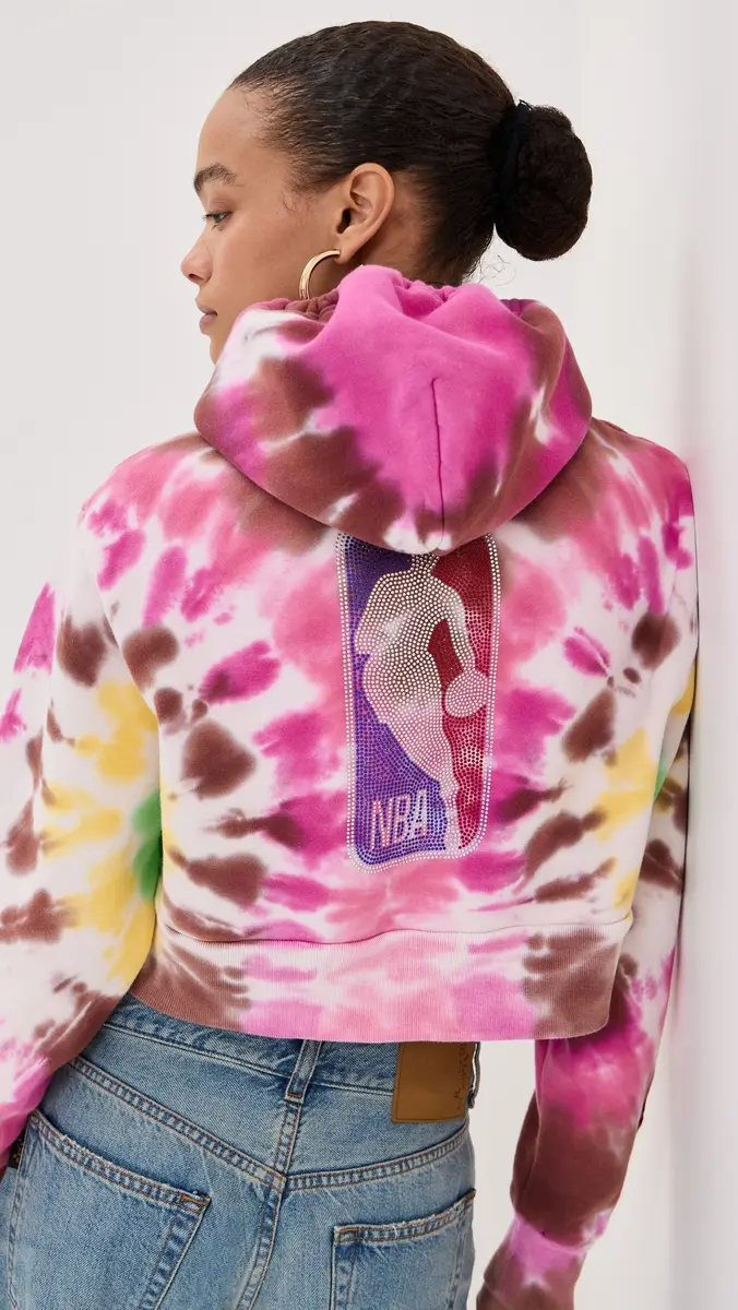 DANNIJOPRO NBA Crop Hoodie | Thumbnail 2 DANNIJOPRO NBA Crop Hoodie | Thumbnail 2