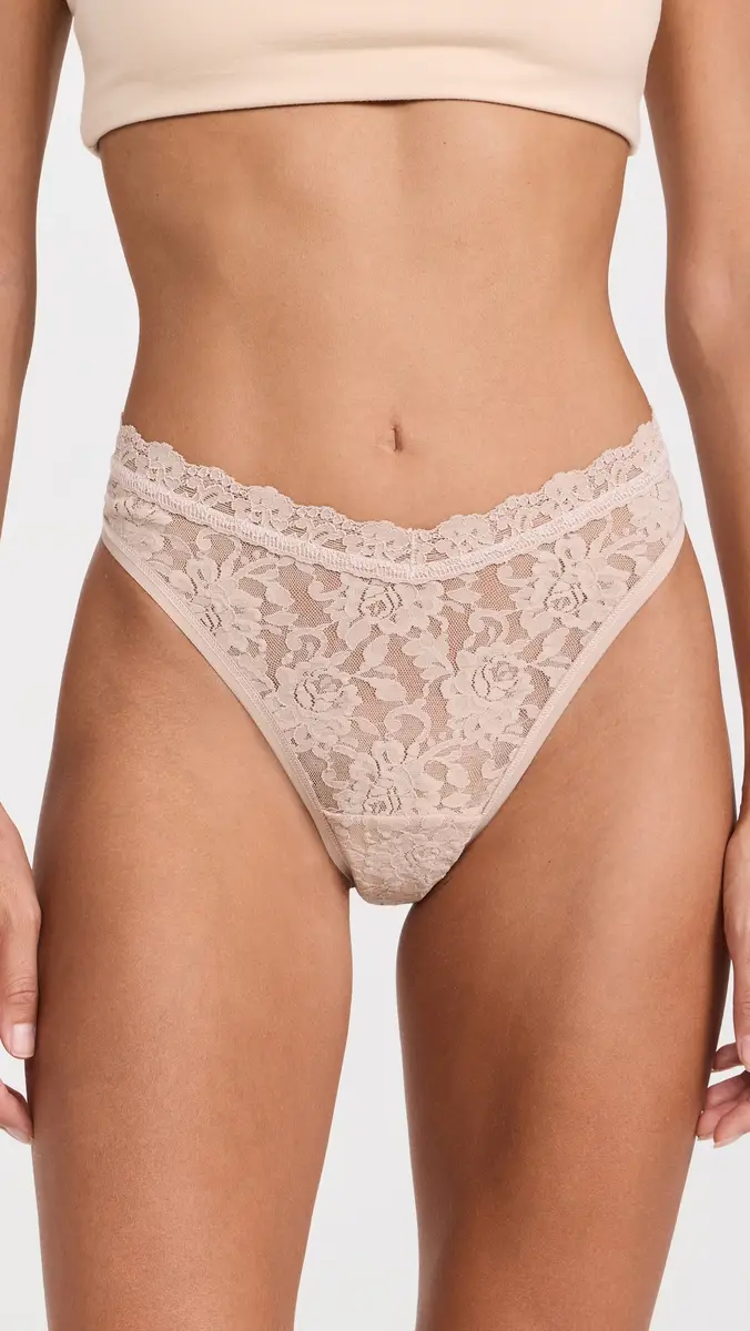Hanky Panky Signature Lace High Cut Thong | Thumbnail 2