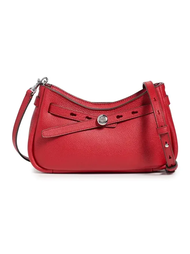 Tory Burch Romy Zip Top Crossbody Bag