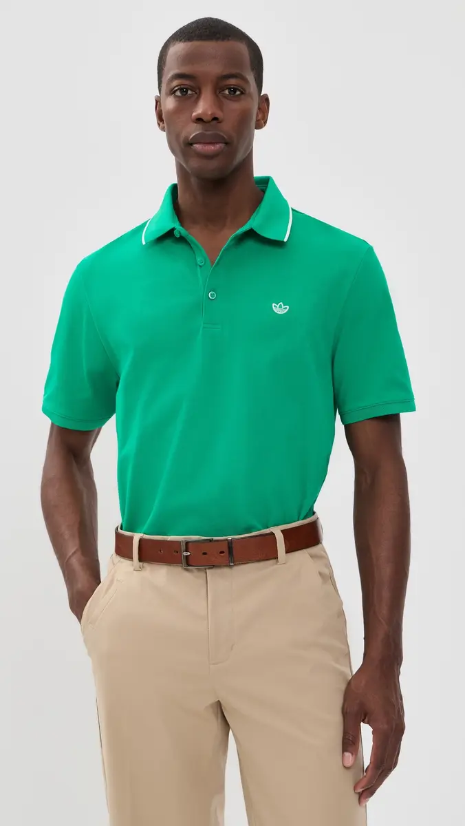Adidas Golf Originals Twistknit Trefoil Polo | Thumbnail 2 Adidas Golf Originals Twistknit Trefoil Polo | Thumbnail 2