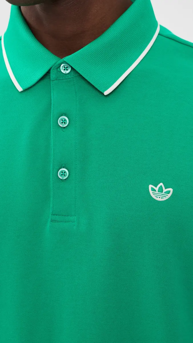 Adidas Golf Originals Twistknit Trefoil Polo | Thumbnail 6 Adidas Golf Originals Twistknit Trefoil Polo | Thumbnail 6