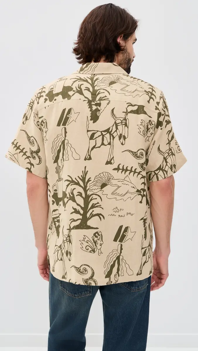 OAS Poplan Cuba Linen Shirt | Thumbnail 3