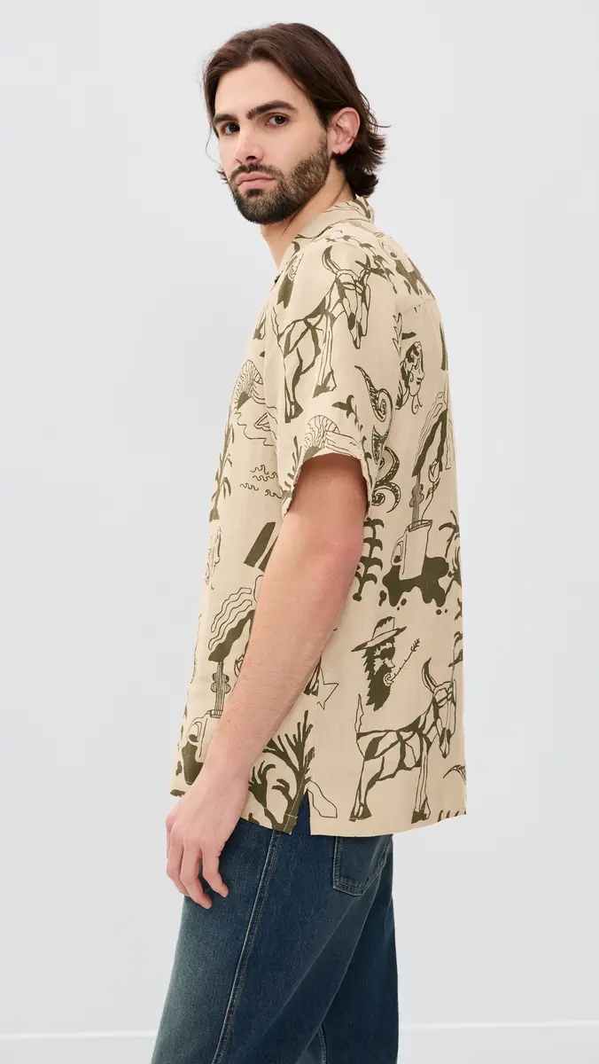 OAS Poplan Cuba Linen Shirt | Thumbnail 4