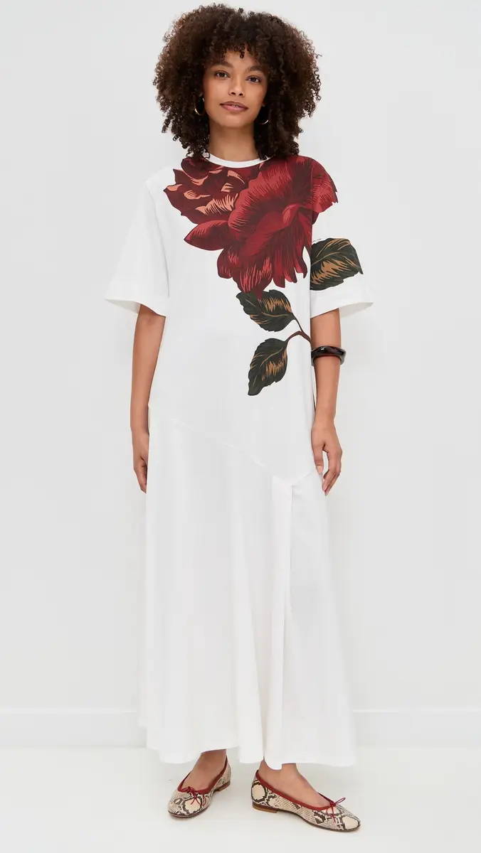 FARM Rio Flower Maxi Dress Off White | Thumbnail 2 FARM Rio Flower Maxi Dress Off White | Thumbnail 2