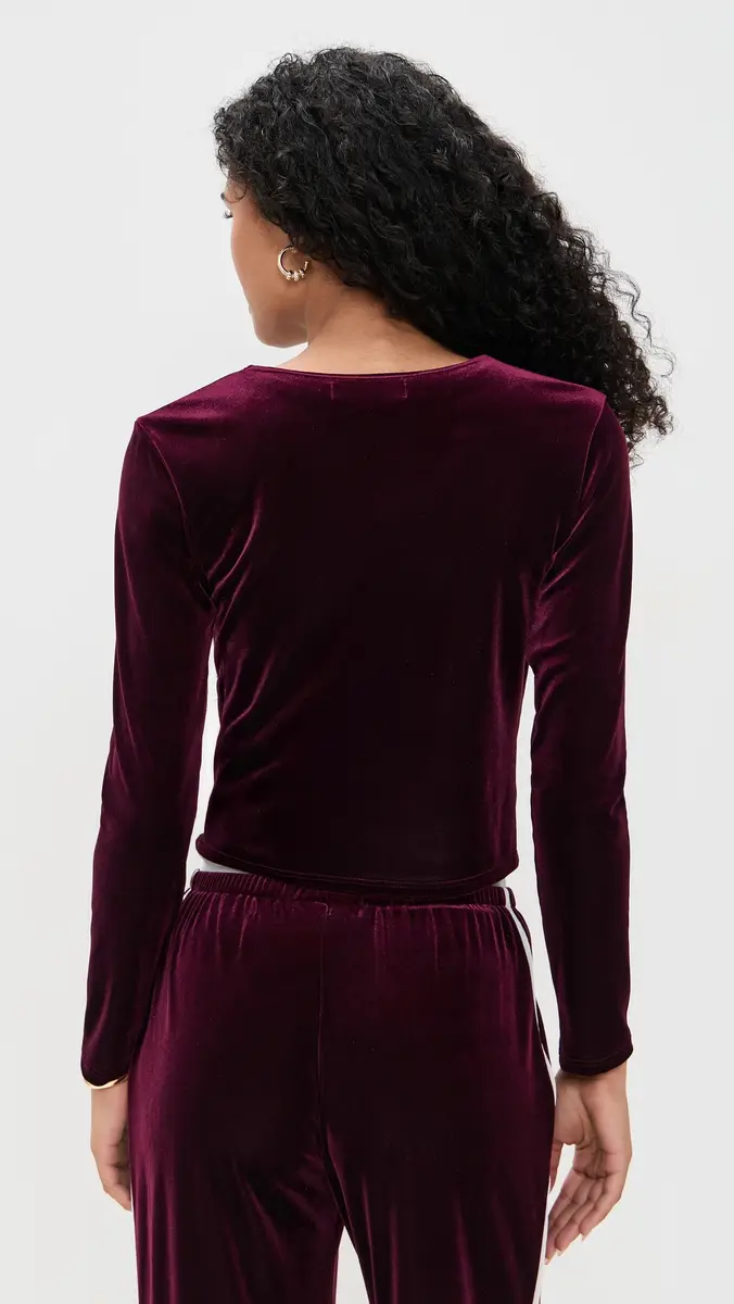 LE BOP Eloise Velvet Cardigan | Thumbnail 3 LE BOP Eloise Velvet Cardigan | Thumbnail 3