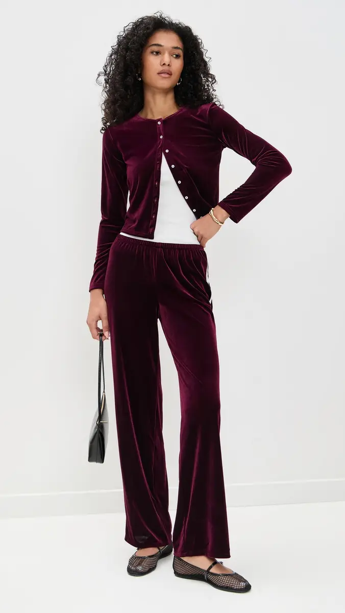LE BOP Eloise Velvet Cardigan | Thumbnail 5 LE BOP Eloise Velvet Cardigan | Thumbnail 5