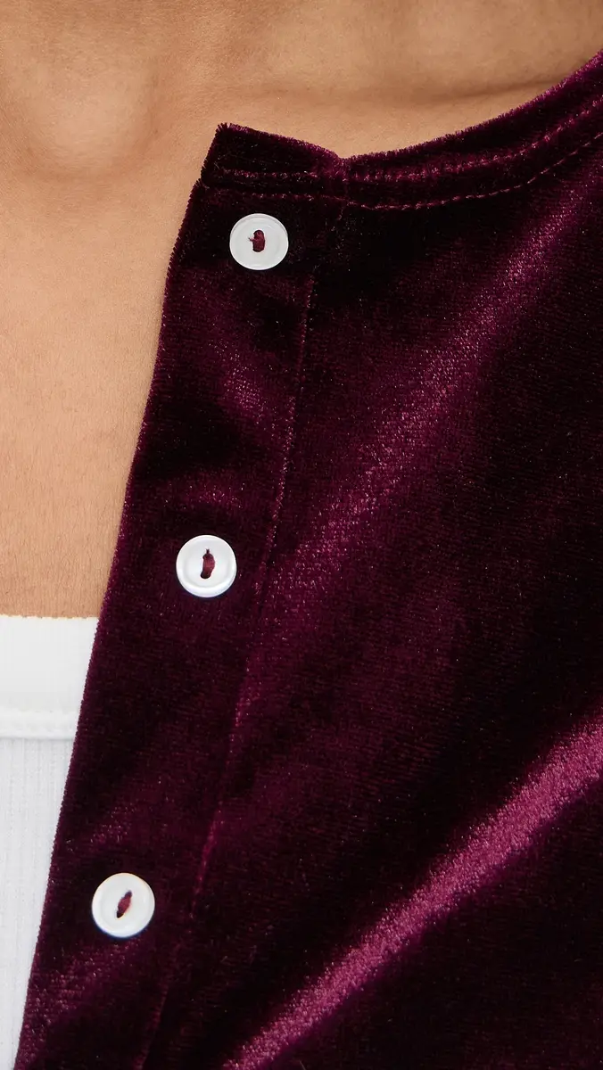 LE BOP Eloise Velvet Cardigan | Thumbnail 6 LE BOP Eloise Velvet Cardigan | Thumbnail 6