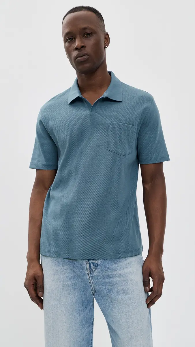 Vince Johnny Collar Shirt | Thumbnail 2 Vince Johnny Collar Shirt | Thumbnail 2