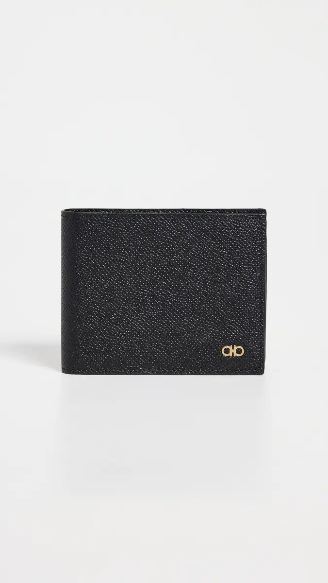 FERRAGAMO Micro Gancio 6CC Bifold Wallet Nero One Size | Thumbnail 2 FERRAGAMO Micro Gancio 6CC Bifold Wallet Nero One Size | Thumbnail 2