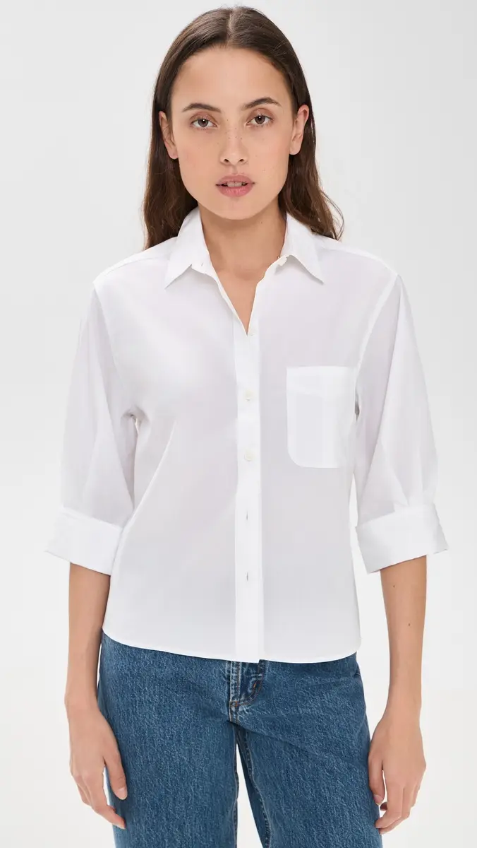rag & bone Lucia Poplin Button Down Shirt | Thumbnail 2 rag & bone Lucia Poplin Button Down Shirt | Thumbnail 2