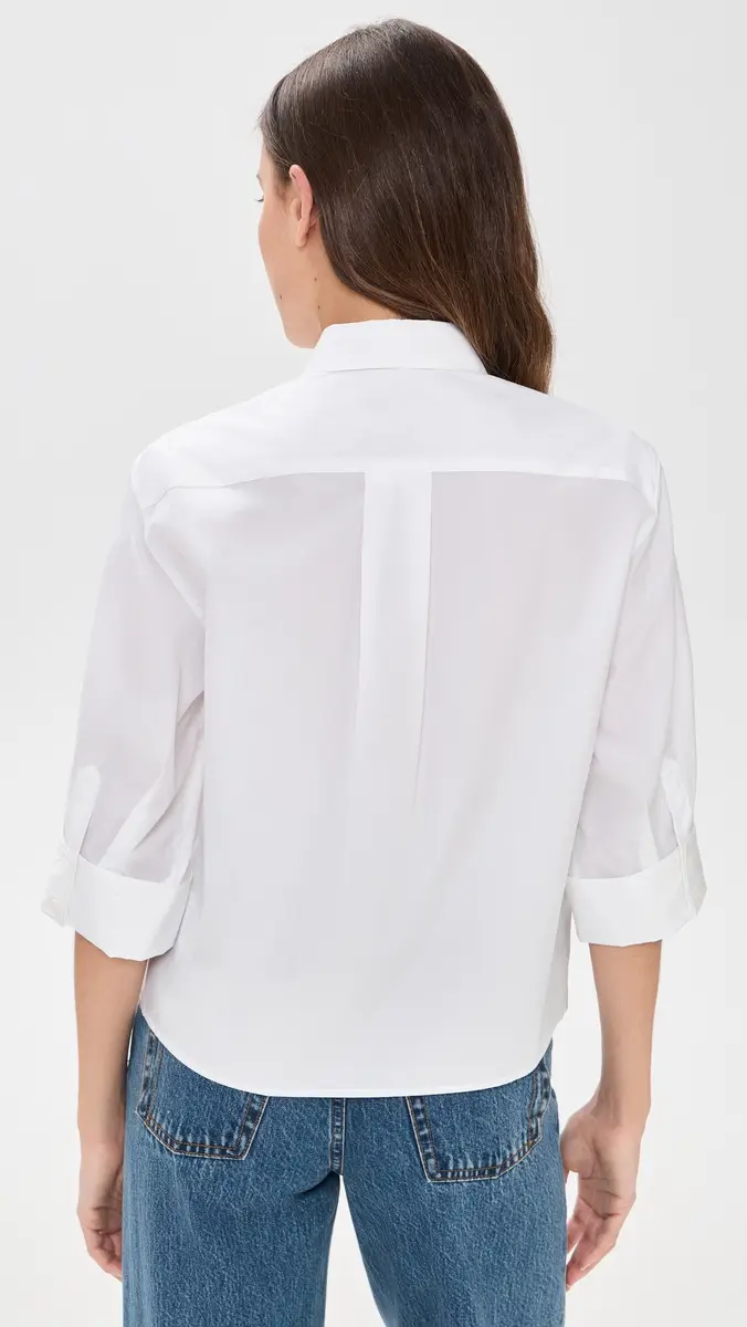 rag & bone Lucia Poplin Button Down Shirt | Thumbnail 3 rag & bone Lucia Poplin Button Down Shirt | Thumbnail 3