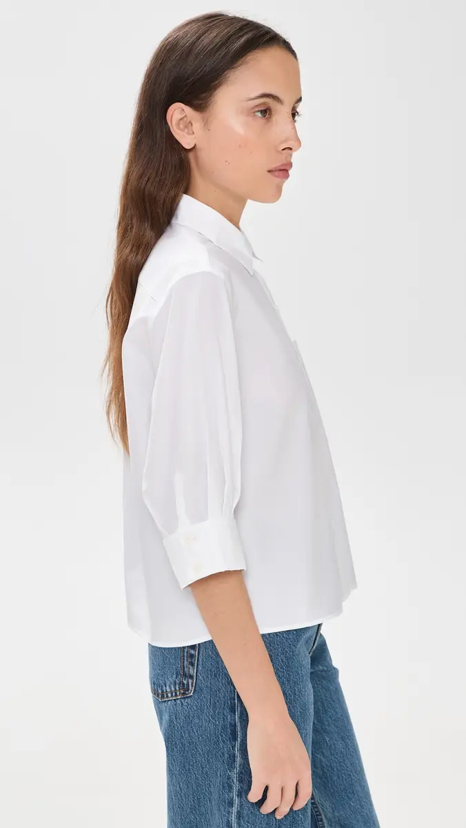 rag & bone Lucia Poplin Button Down Shirt | Thumbnail 4 rag & bone Lucia Poplin Button Down Shirt | Thumbnail 4