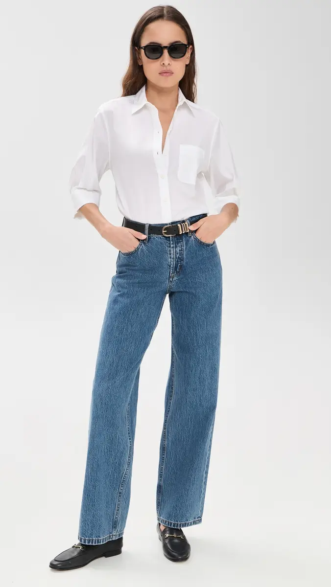rag & bone Lucia Poplin Button Down Shirt | Thumbnail 5 rag & bone Lucia Poplin Button Down Shirt | Thumbnail 5