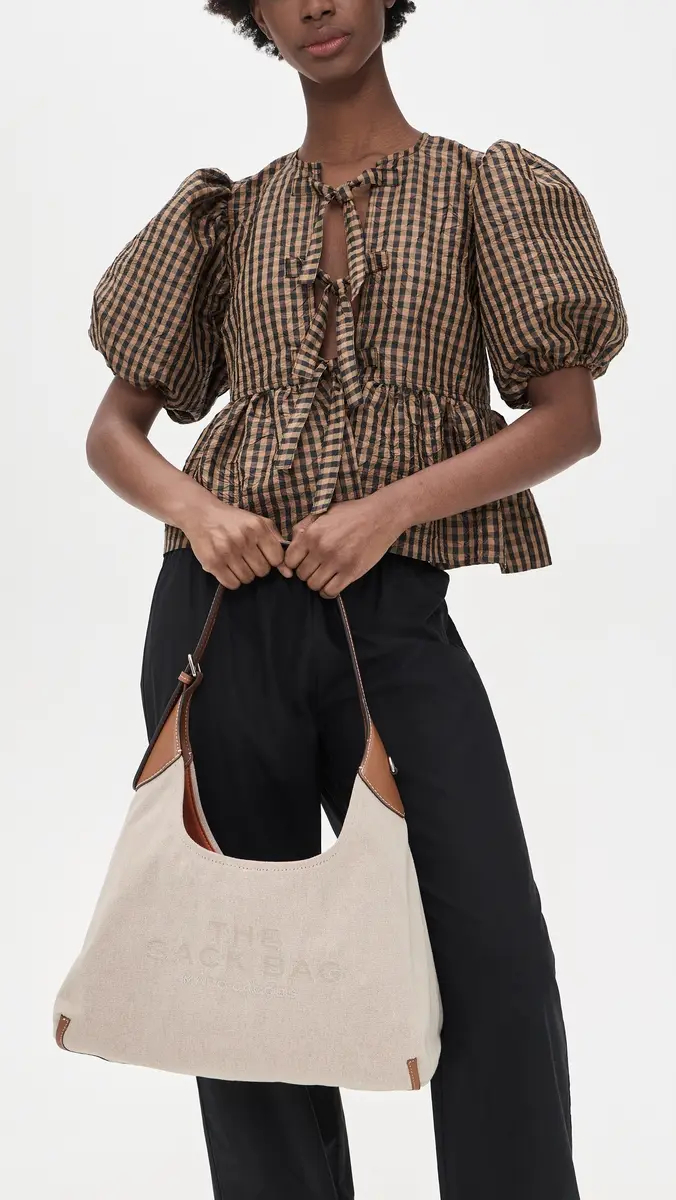 Marc Jacobs The Belted Sack Shoulder Bag Beige/Argan Oil One Size | Thumbnail 3 Marc Jacobs The Belted Sack Shoulder Bag Beige/Argan Oil One Size | Thumbnail 3