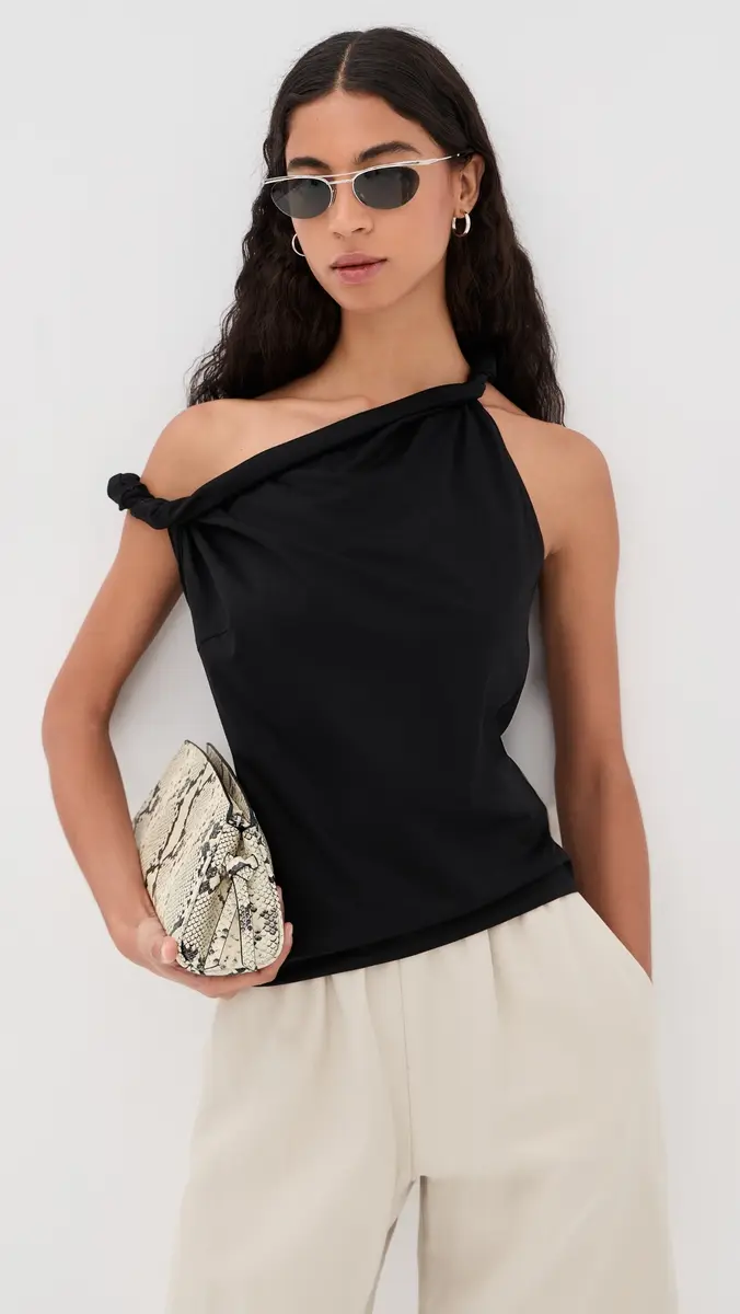 Róhe Sculptural Blouse Black | Thumbnail 2 Róhe Sculptural Blouse Black | Thumbnail 2