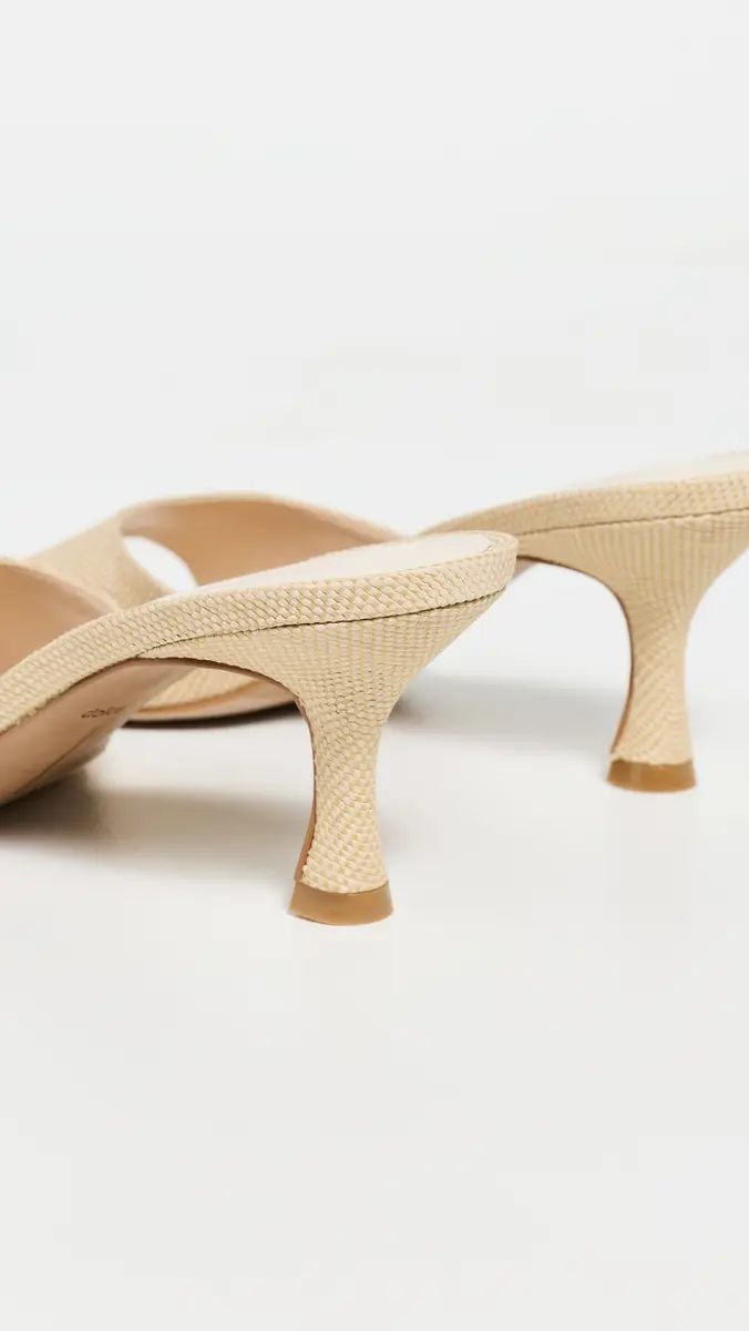 Dolce Vita Glynda Raffia Mules | Thumbnail 4 Dolce Vita Glynda Raffia Mules | Thumbnail 4