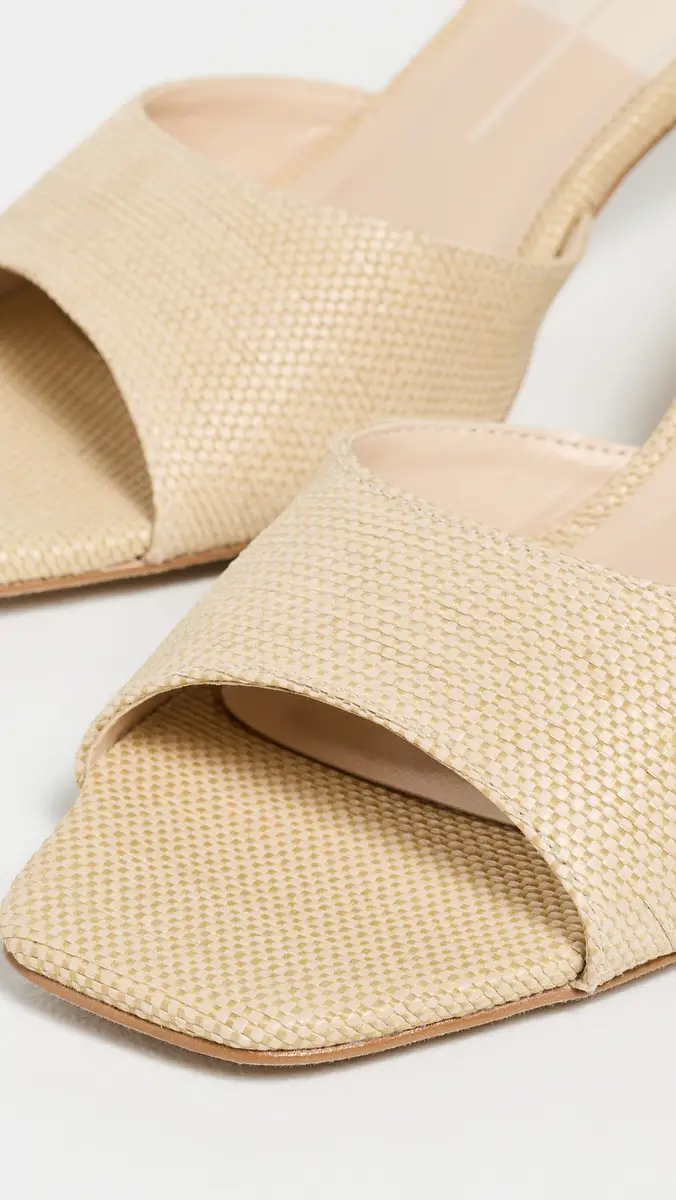 Dolce Vita Glynda Raffia Mules | Thumbnail 6 Dolce Vita Glynda Raffia Mules | Thumbnail 6