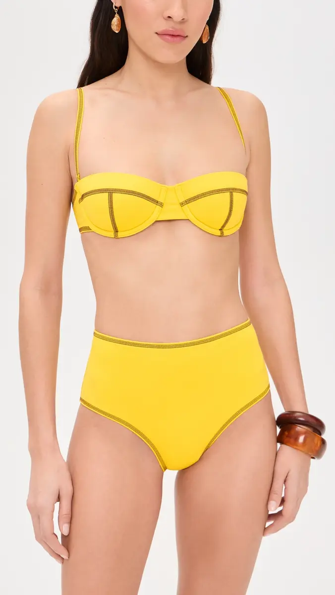 Staud Devon High Rise Bikini Bottoms | Thumbnail 4 Staud Devon High Rise Bikini Bottoms | Thumbnail 4