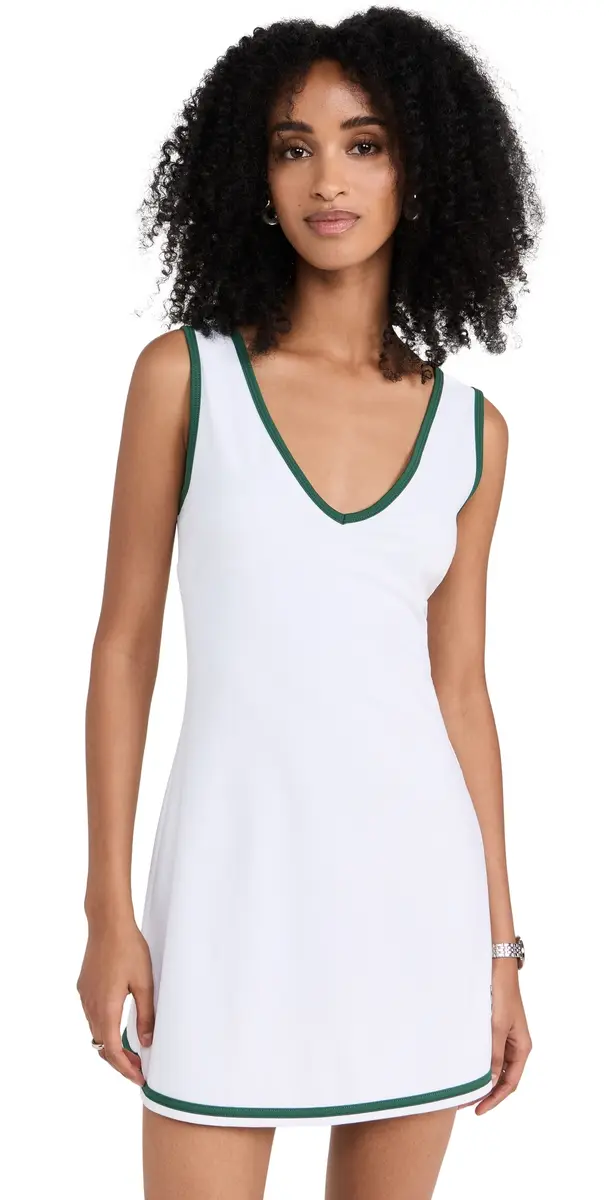 Recreational Habits The Chris Tennis Dress White | Image 1 Recreational Habits The Chris Tennis Dress White | Image 1