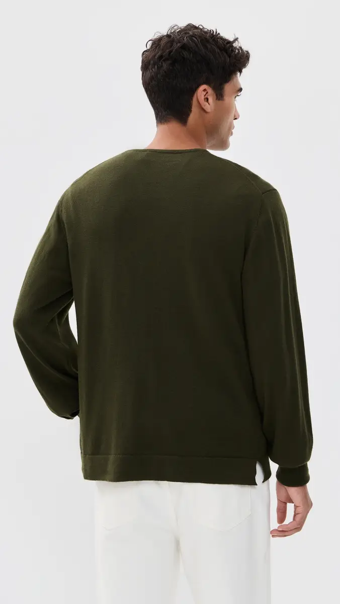 OFFICINE GÉNÉRALE Nina Crew Neck Merino Wool Sweater | Thumbnail 3