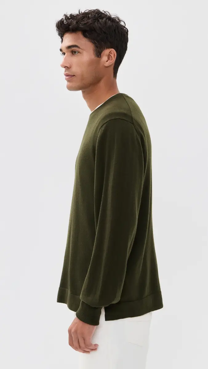 OFFICINE GÉNÉRALE Nina Crew Neck Merino Wool Sweater | Thumbnail 4