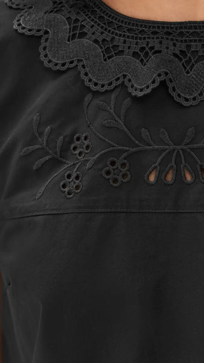 The Garment Kirsten Ruffle Top Black | Thumbnail 6 The Garment Kirsten Ruffle Top Black | Thumbnail 6