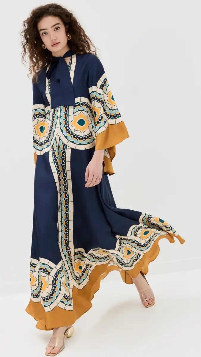 La DoubleJ Magnifico ilk Dress Mudejar Placée | Thumbnail 2 La DoubleJ Magnifico ilk Dress Mudejar Placée | Thumbnail 2
