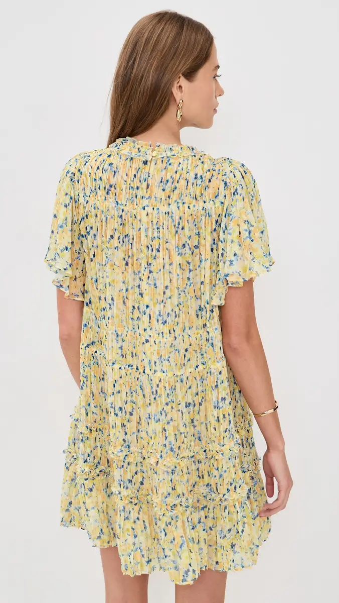 Ulla Johnson Ryla Silk Mini Dress | Thumbnail 3 Ulla Johnson Ryla Silk Mini Dress | Thumbnail 3