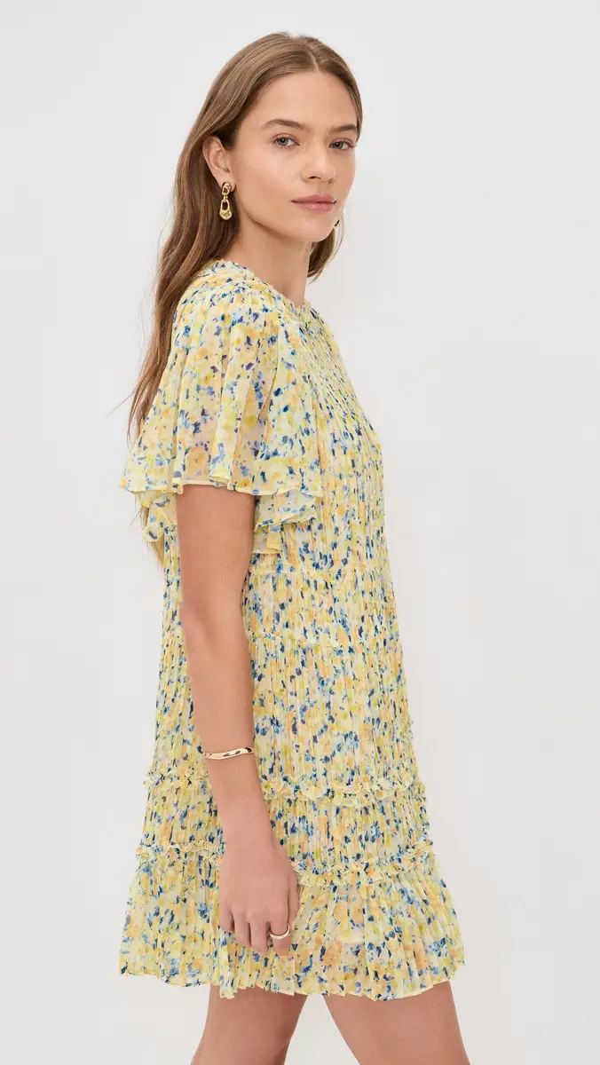 Ulla Johnson Ryla Silk Mini Dress | Thumbnail 4 Ulla Johnson Ryla Silk Mini Dress | Thumbnail 4