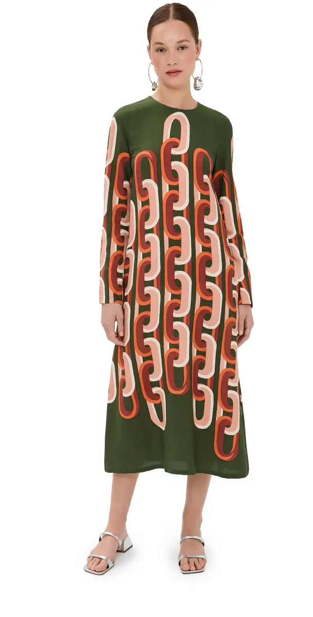 La DoubleJ Long leeve Midi wing Dress Prometheus Placée | Image 1 La DoubleJ Long leeve Midi wing Dress Prometheus Placée | Image 1