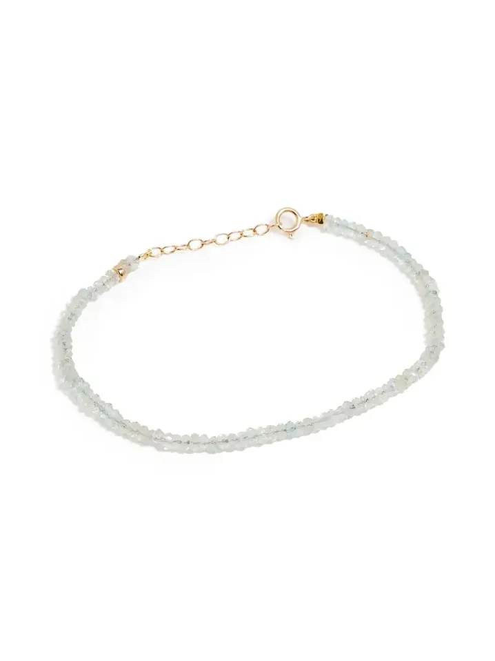 14k March Birthstone Bracelet