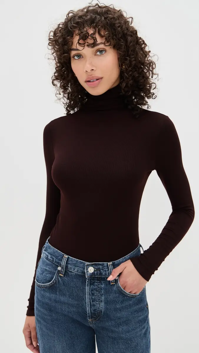 AG Chels Turtleneck Coffee Bean | Thumbnail 2 AG Chels Turtleneck Coffee Bean | Thumbnail 2
