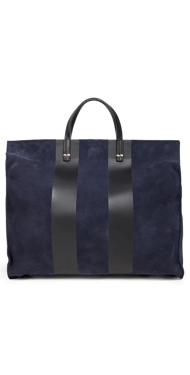 Clare V. Simple Tote Navy One Size | Image 1 Clare V. Simple Tote Navy One Size | Image 1