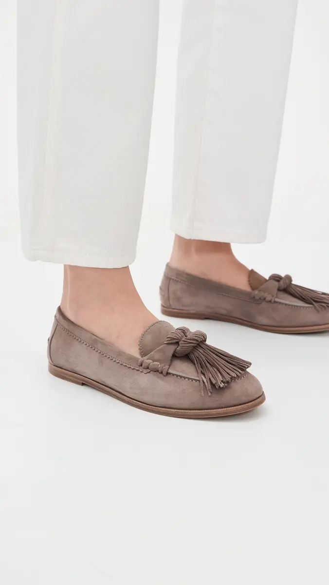 Aquazzura Freddie Moccasins Tortora | Thumbnail 3