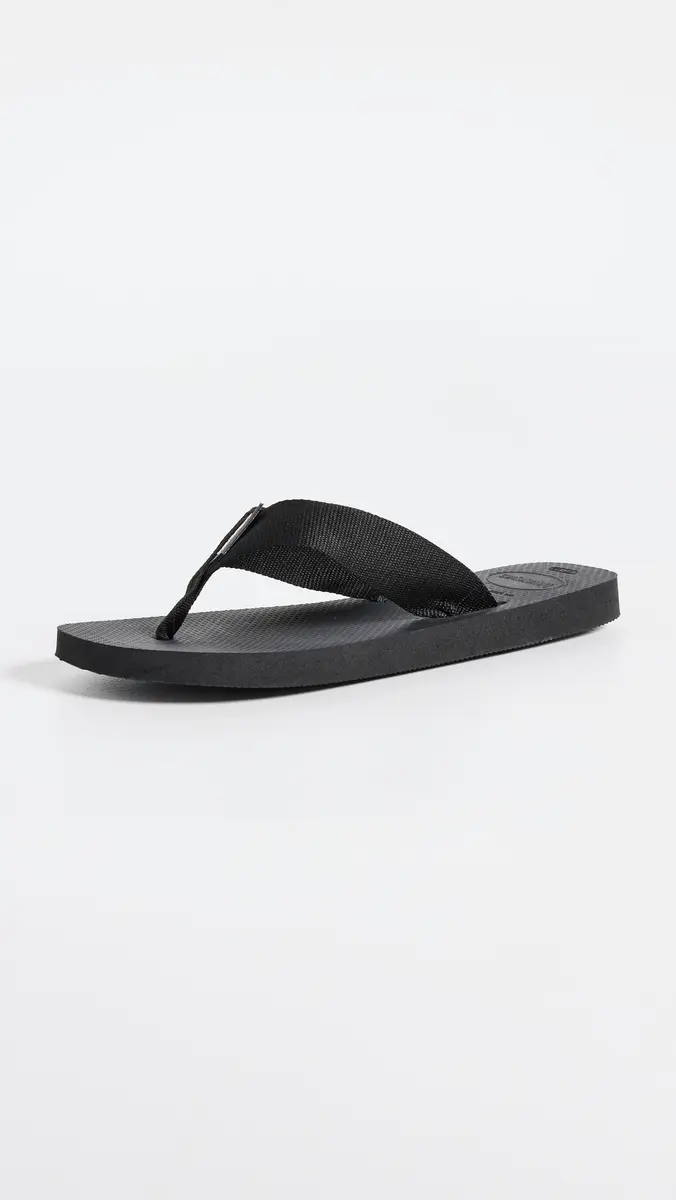 Havaianas Urban Basic Flip Flops Black | Thumbnail 2