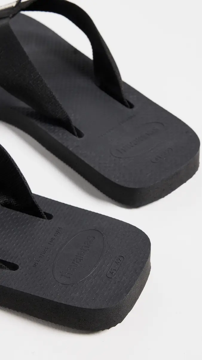 Havaianas Urban Basic Flip Flops Black | Thumbnail 3