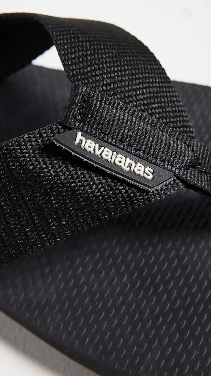 Havaianas Urban Basic Flip Flops Black | Thumbnail 5