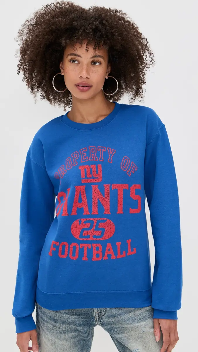 Junk Food Giants Property Crew Fleece Sweatshirt | Thumbnail 2 Junk Food Giants Property Crew Fleece Sweatshirt | Thumbnail 2