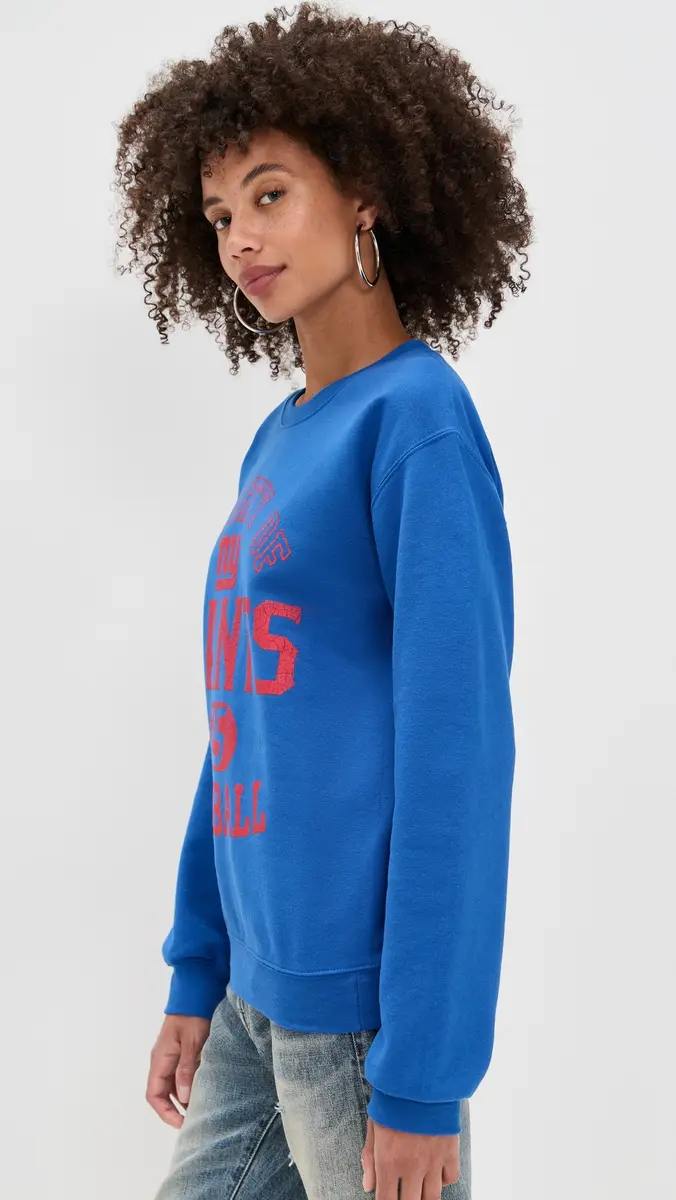 Junk Food Giants Property Crew Fleece Sweatshirt | Thumbnail 4 Junk Food Giants Property Crew Fleece Sweatshirt | Thumbnail 4