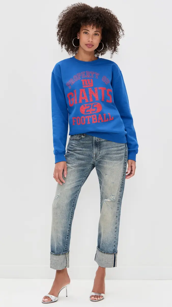Junk Food Giants Property Crew Fleece Sweatshirt | Thumbnail 5 Junk Food Giants Property Crew Fleece Sweatshirt | Thumbnail 5