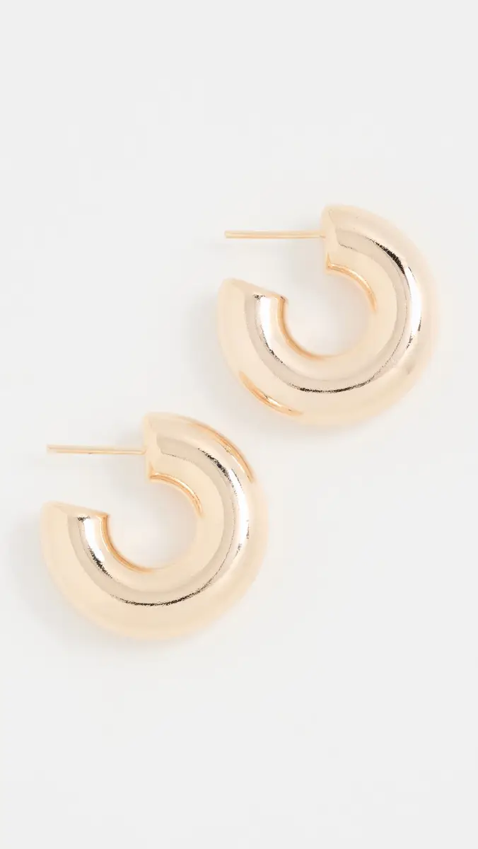 By Adina Eden Bubble Hoop Earrings | Thumbnail 2