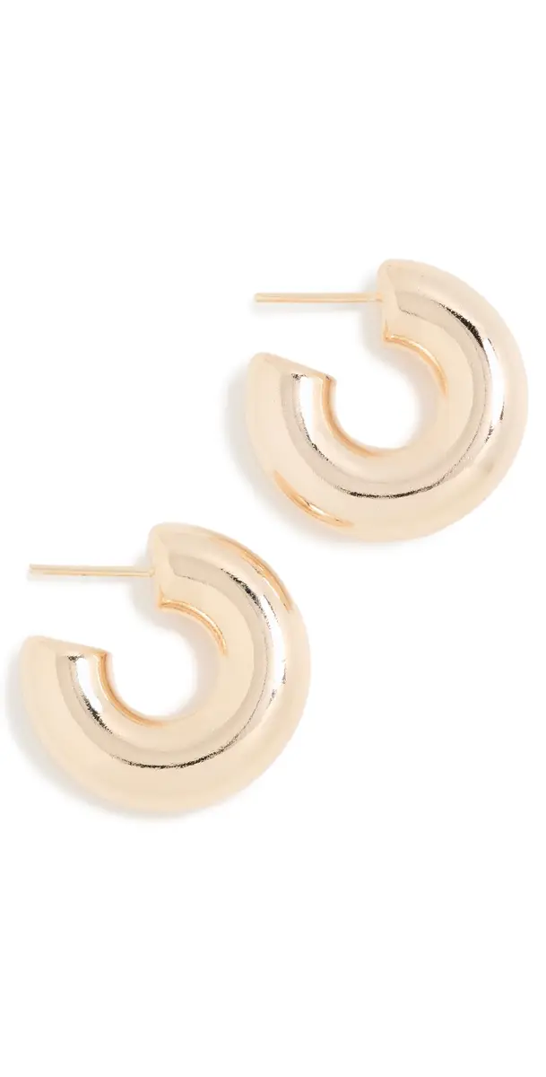 By Adina Eden Bubble Hoop Earrings