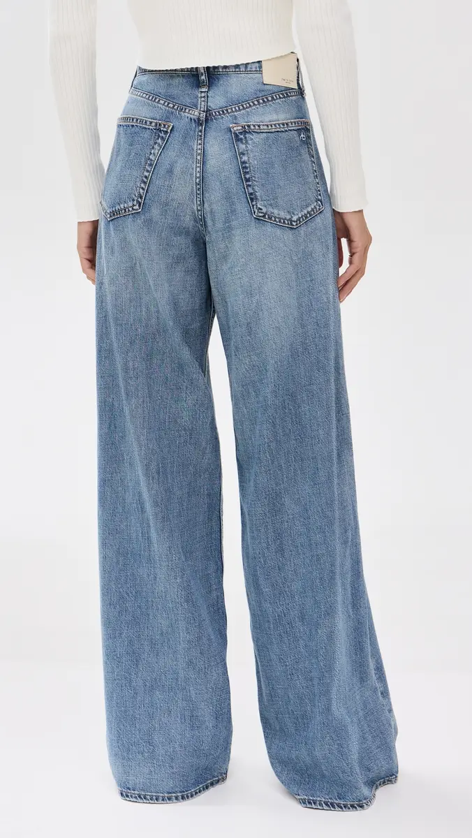rag & bone Featherweight Sofie High Rise Wide Jeans | Thumbnail 3 rag & bone Featherweight Sofie High Rise Wide Jeans | Thumbnail 3