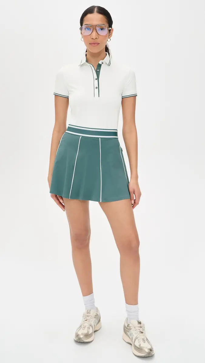 Greyson Luxe Scarlett Polo Top Arctic/100 | Thumbnail 5 Greyson Luxe Scarlett Polo Top Arctic/100 | Thumbnail 5